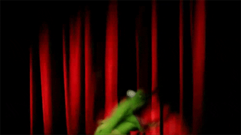Kermit paniqué