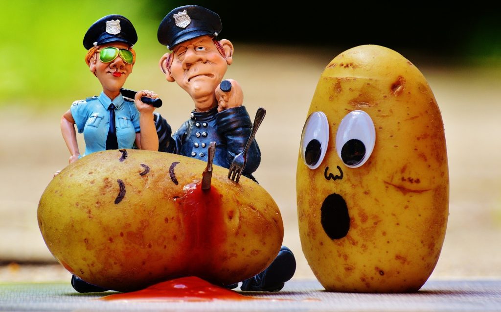 police potatoes