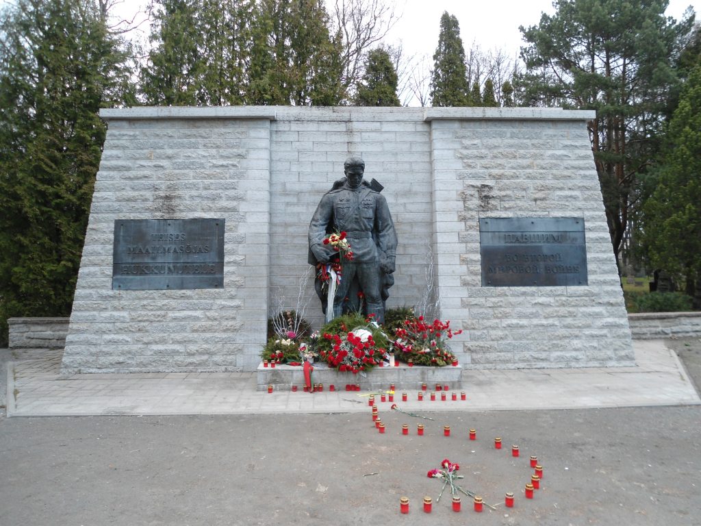 Statue : "Soldat de Bronze" en Estonie